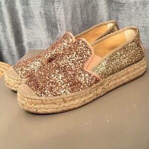 VIDORRETA  Glitter | Gold & Rosegold | Shoes Size 40